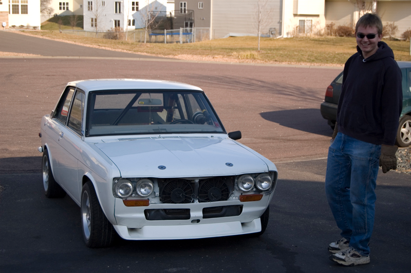 Illustration for article titled For $4,500, this Minnesotan Datsun 510 could be your prairie home companion